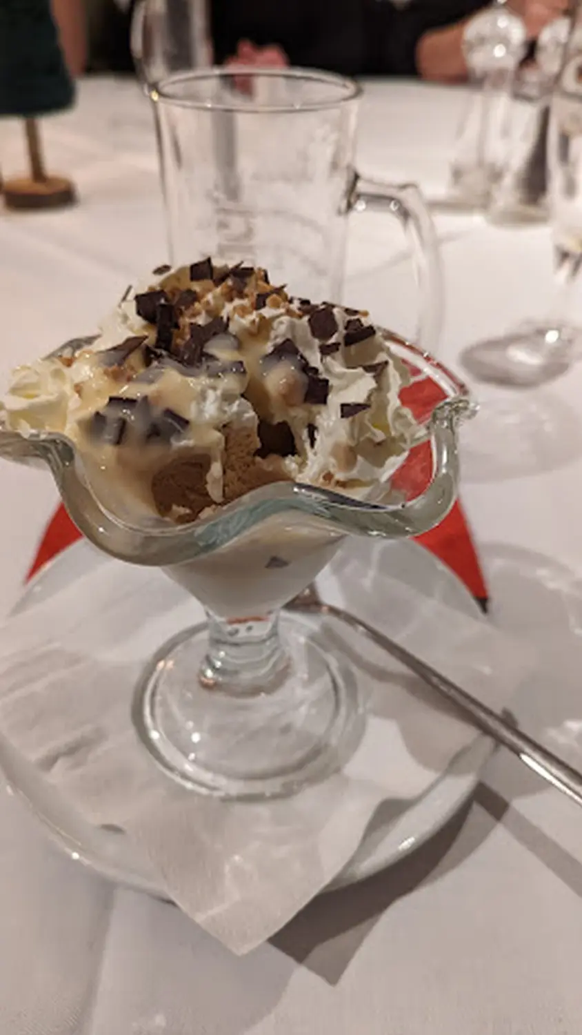 Eis im Hotel Borchert